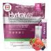 HydraLyte Electrolyte Powder Low Sugar Electrolyte Packets Designed for Rapid Hydration Safe Hydration for All Ages - Made with All Natural Ingredients 36 Servings Mixed Berry Flavour