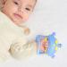 2Pack Silicone Baby Teething Toys for Infants 3+ Months - Never Drop Baby Mitten Teether for Teething Pain Relief - Blue+Pink - Buy Online on GoSupps.com