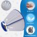 Boomaker Extra Soft Dog Cone Alternative After Surgery Breathable Dog Cones for Large Medium Small Dogs Lightweight Dog Recovery Collar for Pet Adjustable E-Collars for Dog Elizabethan Collar (XL) XL Grey - Buy Online on GoSupps.com