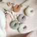 Shop Adorable Moon-Shaped Baby Pacifier Holders - Cotton Hanging Clips for Newborns | International Shipping - Buy Online on GoSupps.com