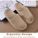 Monerffi Women's Vintage Open Toe Sandals - Lightweight Anti-Slip Beach Slippers (EU 36/37 Khaki) | Breathable Outdoor Footwear - Buy Online on GoSupps.com