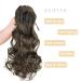 Shop Gairyan 45cm Ashblond Ponytail Extensions - Curly/Wavy Clip-In Hair Art for Women - Buy Online on GoSupps.com