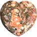 Steinfixx Large Gem Heart | Healing Stone | Chakra Stone | Massage Stone | Perfect Gift - Leopard Jaspis - Buy Online on GoSupps.com
