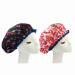 Bleu Bath (2 Pack) Sexy Lovely Fashion Style Hair Cap Extra Large Double Layer Lined Waterproof Durable Eco-Friendly Shower Cap with Tight Elastic-Fashionista Collection Bath Cap (Lovely Style) Extra Large-Lovely Style
