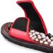 Byriver Acupressure Shoes - Reflex Zone Massage Slippers for Men | Pain Relief for Plantar Fasciitis Heel Arch Arthritis & Neuropathy | Available in Red Sizes 25 & 35-37.5 - Buy Online on GoSupps.com