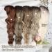 NAYOO Curly Wavy Dirty Blonde Wig with Bangs | Heat Resistant Synthetic Fiber 26 Inches | Perfect for Daily Wear & Parties - Buy Online on GoSupps.com