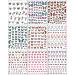 JMEOWIO 9 Sheets Spring Butterfly Nail Art Stickers Decals Self-Adhesive Summer Flower Floral Nail Supplies Nail Art Design Decoration Accessories - Buy Online on GoSupps.com