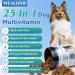 WEALLIN Cat & Dog Wellness Bundle L-Lysine Chews for Cats 500 Ct for Immune & Respiratory Support + 25-in-1 Dog Multivitamin Chews 200 Ct with Probiotics & Omega-3 Chicken Flavor - Buy Online on GoSupps.com