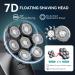 kensen 7D Blade Replacement Heads Electric Shaver Replacement Head 7 Heads for Bald Men Wet and Dry Compatible Many Models Waterproof Head Razor - Buy Online on GoSupps.com