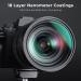 K&F Concept 52mm Black Diffusion 1/4 Filter - Cinematic Mist Effect for Video/Vlog/Portrait Photography - Buy Online on GoSupps.com