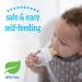 Dr. Brown's Fresh First Feeder Grey - Ideal for Your Baby's First Feeding | Buy Online Worldwide - Buy Online on GoSupps.com