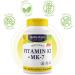 Healthy Origins Vitamin K2 MK-7 100mcg - 180 Vegetarian Softgels | High Strength, Lab Tested, Gluten-Free, Non-GMO - Buy Online on GoSupps.com