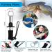 Fishing Tool Kit with Lures, Hooks, Lip Gripper, Digital Scale, Pliers, Sheath, and Lanyard - 134 Pcs, Blue Fresh Style - Buy Online on GoSupps.com