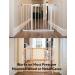 Wall Nanny Mini - Smallest Baby Gate Wall Protector (Made in USA) Protect Walls & Doorways from Pet & Dog Gates - for Child Pressure Mounted Stair Safety Gate - 4 Pack White - Buy Online on GoSupps.com