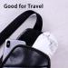 Buy MUF 2-in-1 Contact Lens & Glasses Case | Leak-Proof Portable Travel Set with Tweezers & Solution Bottle - Black & White Marble - Buy Online on GoSupps.com