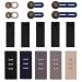 16pcs Pants Waistband Extenders Retractable Waist Extenders Elastic Button Extender Waist Extenders for Mens Trousers and Women Pregnancy Trouser