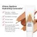 Almay Anti-Aging Concealer with Hyaluronic Acid, Niacinamide, Vitamin C & E - Hypoallergenic, Fragrance Free - 010 Light, 0.37 Fl Oz - Buy Online on GoSupps.com