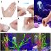 Shop N | 6-Piece Artificial Jellyfish & Glowing Silicone Mushrooms for Aquarium Decoration - Realistic Hydroponic Plants - Buy Online on GoSupps.com