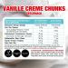 Flasty Vanilla Cream Taste Powder with Real Caramel Chunks - Low-Calorie Flavor 8 kcal/Portion - 250g | International Shipping Available - Buy Online on GoSupps.com