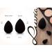 Luvia Beauty Blender Sponge Set - 3 Super Soft Makeup Egg Sponges for Precise & Large-scale Blending - Black Beauty Tools - Buy Online on GoSupps.com