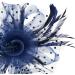DRESHOW Navy Fascinator Hat for Women - Pillbox Style with Veil & Clip - Perfect Tea Party Headwear - Buy Online on GoSupps.com