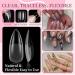 EARLMONI 432 pieces Almond Nail Tips - Full Coverage Soft Gel Nail Tips Set Prepolished Artificial Nail Tips Set with Glue Nail File Cuticle Pusher 12 Sizes Medium Almond Nail Tips - Buy Online on GoSupps.com