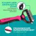 Maxpower Planet Hund- und Katzenb rste Sanfte Wollb rste f r Langhaartiere Doppel-seitiger Hundekamm & Katzenkamm in Pink Gro e Gr e - Buy Online on GoSupps.com