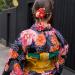 Japanese Hair Clip for Women | Kimono Tassel Hairpin & Tsumami Flower Scrunchie - Red Rot | International Shipping Available - Buy Online on GoSupps.com