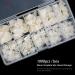 TOEDO French Short Acrylic Nail Tips 1000PCS Half Cover False Nails - Natural Style for DIY Nail Art - Nail Salon Quality - With Storage Box - Buy Online on GoSupps.com