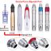 Buy Bowka 12 Pins Nadles Patrones Electric Microneedling Pen with 10 Universal Replacement Needles Cartridges - Adjustable Bajonett-Slitz for Derma Pen - Buy Online on GoSupps.com