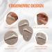 Forefoot Cushion Inserts - Gel Shoe Inserts for High Heels & Pain Relief | Reusable Midfoot Cushions for Men & Women | 6 Pairs (12 PCs) - Transparent - Buy Online on GoSupps.com