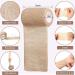 48 Pcs Nude Self Adherent Bandage Wrap - 3 Inch x 5 Yard - Elastic Adhesive Tape for Sports Wrist Ankle - Breathable Cohesive Bandage - Buy Online on GoSupps.com