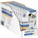 Perfect Fit Indoor 1+-Cat nacial lining in a portion bag for adult domestic cats from 1 year-with chicken and peas in sauce-anti-hair ball effect-cat food-portion bag (12 x 85g) chicken 85 g (12 pack)