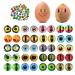 100PCS 10mm Self Adhesive Dragon Animal Eye Googly Wiggle Eyes for DIY Craft Sticker Children School Classroom Arts Crafts Decoration