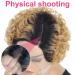 Ustylish Pixie Cut Blonde T27 Human Hair Wig | Short Curly T Part Wig for Black Women | Pre Plucked 13X4X1 Lace Front Wig - Buy Online on GoSupps.com