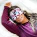 Fun Donut Silk Sleep Mask for Women, Men & Teens - Adjustable Strap, Soft & Light-Blocking Eye Mask - Buy Online on GoSupps.com