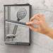 Fogless Shower Mirror with Squeegee by ToiletTree Products. Great for Travelers and College Dorm Students. Guaranteed Not to Fog. - Buy Online on GoSupps.com
