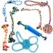 ZENO Dog Toys | Rope Chew Toys for Dogs | Strong Rope Ball & Tug for Teething & Training | Puppy Teething Toys | 100% Natural Cotton | Great for Small Medium & Large Puppies & Adults (18 Pack) - Buy Online on GoSupps.com