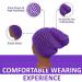 Dena's Combo Mesh Crochet Hair Net - Ideal for Plopping, Sleeping | Thick Nylon Thread | Purple Crochet Design - Buy Online on GoSupps.com