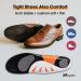 FOOTSECRET Ultra Thin Gel Insoles for Women Size W6-11 Gray - Reduce Feet and Knee Pressure, Comfortable Inserts for Tight Shoes - All Day Support - Buy Online on GoSupps.com