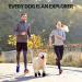 Hcpet Heat Resistant Dog Boots | Breathable Paw Protectors for Hot Pavement | Reflective Straps | Rubber Soles for Hiking | 6 Size Options | Black | 4pcs - Buy Online on GoSupps.com