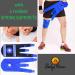 Kids Knee Brace Support with Hot and Cold Gel Pack - Sporty Black - Buy Online on GoSupps.com