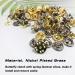 80 Pairs 9mm Pin Backs with Blank Pins - Silver and Golden Butterfly Clutch Tie Tacks for DIY Jewelry Making - Buy Online on GoSupps.com