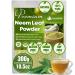 Lavendium Premium 300g (10.5oz) Neem Leaf Powder 100% Natural and Pure from Neem Leaves Neem Leaves Herbal Tea No Additives No Gluten No Sugar Vegan CA Neem 300 g (Pack of 1)