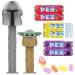 PEZ The Mandalorian & The Child Gift Set - Dispensers & 6 Candy Refills