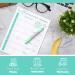 Tiny Expressions Weekly Health & Wellness Tracker Journal | Meal Water Fitness Planner | Daily Weight Loss Notebook for Adults - 55 Pages 8.5 x 11 - Buy Online on GoSupps.com
