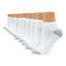 Hanes Women's 10-Pair Value Pack Low Cut Socks 5-9 White