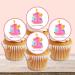24 1st Birthday Cake Decorations Pink Edible Cake Decorations Happy Birthday Cupcake Toppers 1st Birthday Party Girls Cupcake Decorations Pink Cake Decorations Fairy Cake Topper Edible Paper - Buy Online on GoSupps.com