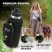 Stainless Steel PET & Partner Drinking Bottle | Includes 2 Portable Dog Bowls for On-the-Go Hydration - Buy Online on GoSupps.com