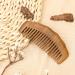 Handmade Green Sandalwood Wide Tooth Comb for Women and Men - Anti-Static, Detangling, Beard Comb - Buy Online on GoSupps.com